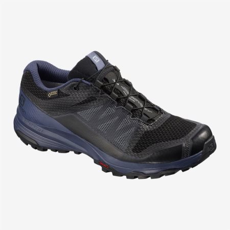 Salomon XA DISCOVERY GTX W Womens Trail Running Shoes Black UK KJDC